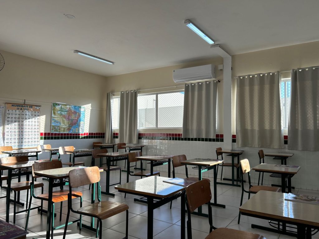 Santa Catarina acelera climatização nas escolas antes das aulas